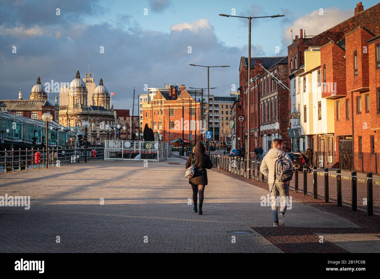 Bilder der Stadt Kingston upon Hull in Yorkshire, Großbritannien Stockfoto