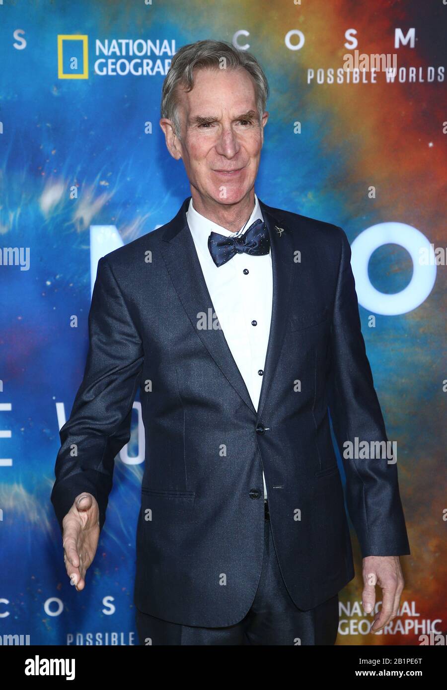 26. Februar 2020 - Westwood, Kalifornien - Bill Nye. Die Premiere von Los Angeles in der Royce Hall, UCLA von National Geographic ''Cosmos: Mögliche Welten''. (Kreditbild: © Fs/AdMedia über ZUMA Wire) Stockfoto