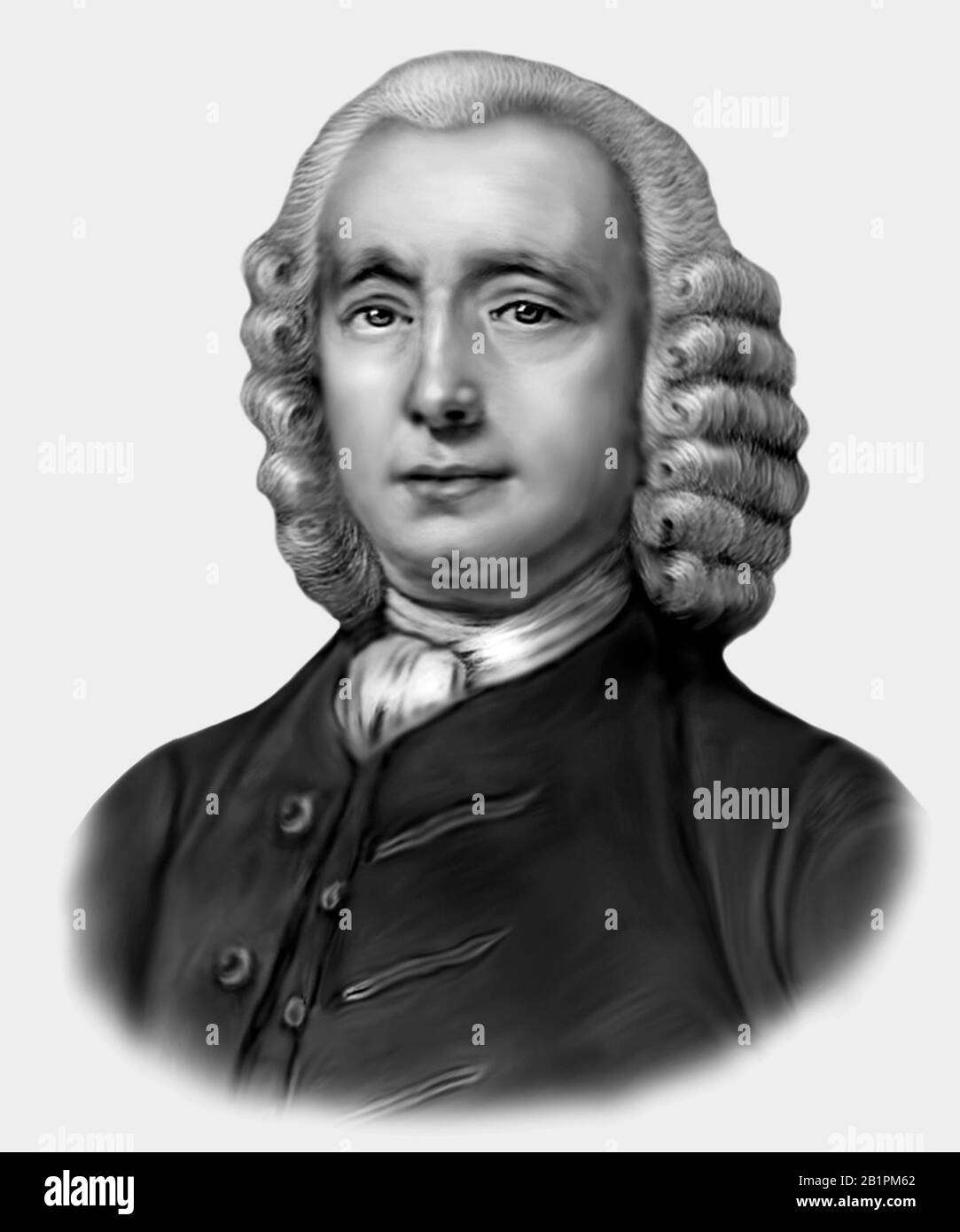 John Harrison 1693-1776 Englischer Horologe Inventor Stockfoto