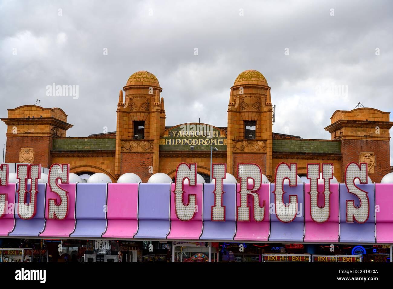 Hippodrome, Great Yarmouth, Norfolk, Großbritannien. Stockfoto