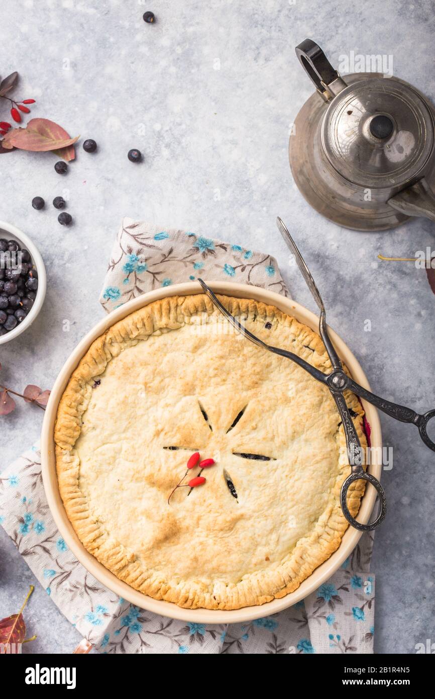 Traditioneller amerikanischer kuchen