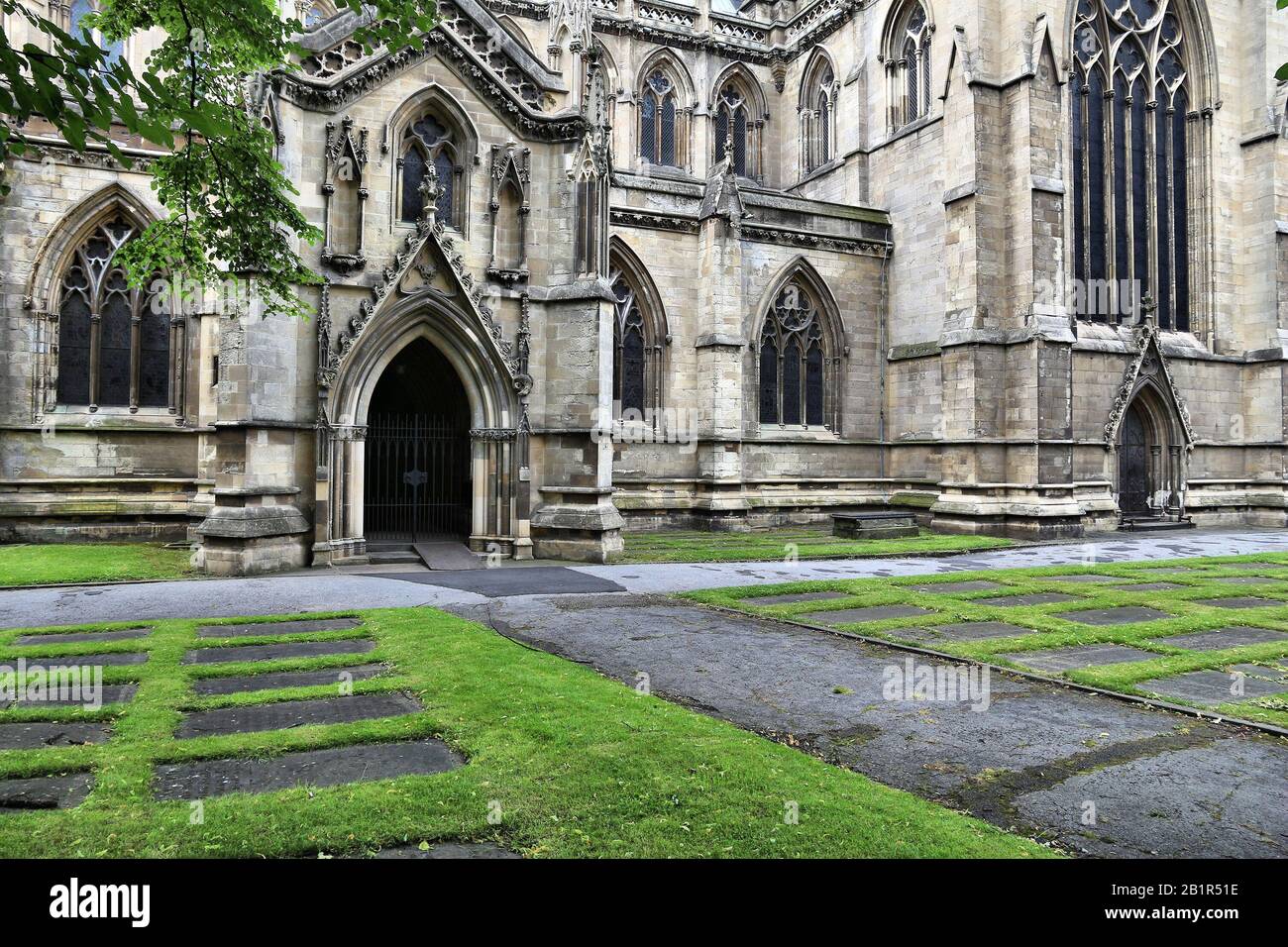 Doncaster Minster Kirche, South Yorkshire, Großbritannien. St.-Georgs-Kirche. Stockfoto