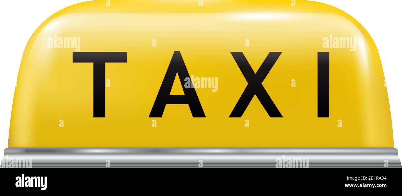 Taxi-Fahrt: Das bedeutet die rote Lampe im Taxi-Schild 