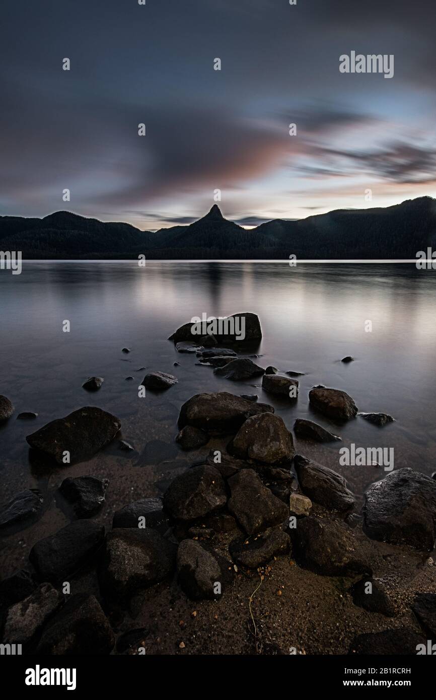 Lake St Clair Stockfoto