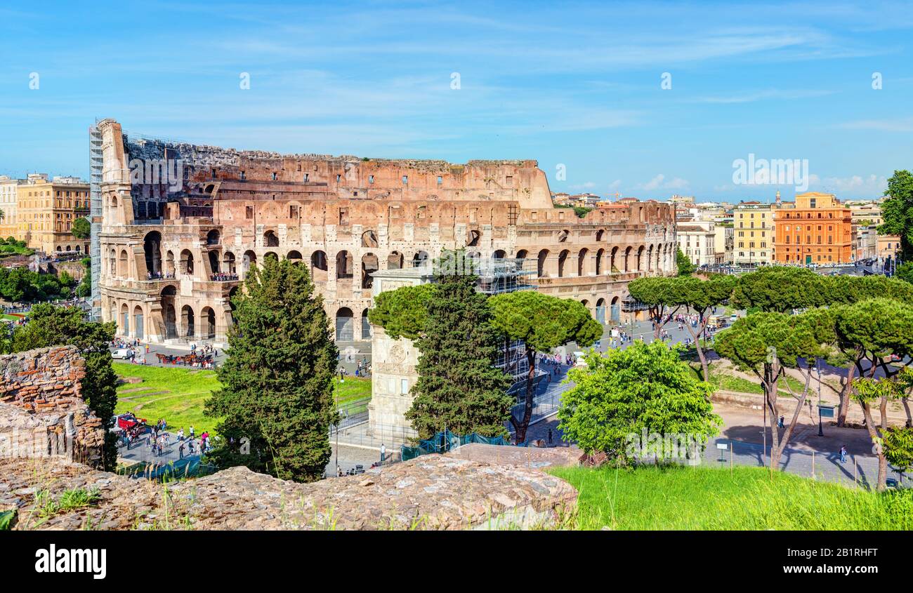 Kolosseum (Kolosseum) in Rom, Italien Stockfoto