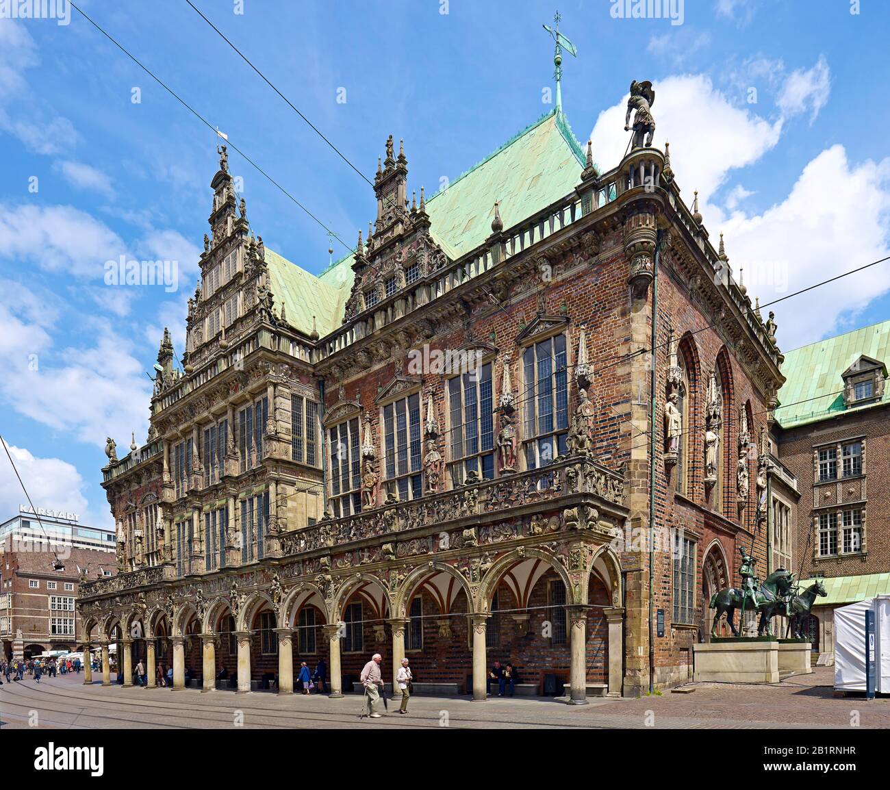 Altes Rathaus in der Hansestadt Bremen, Bremen, Deutschland, Stockfoto