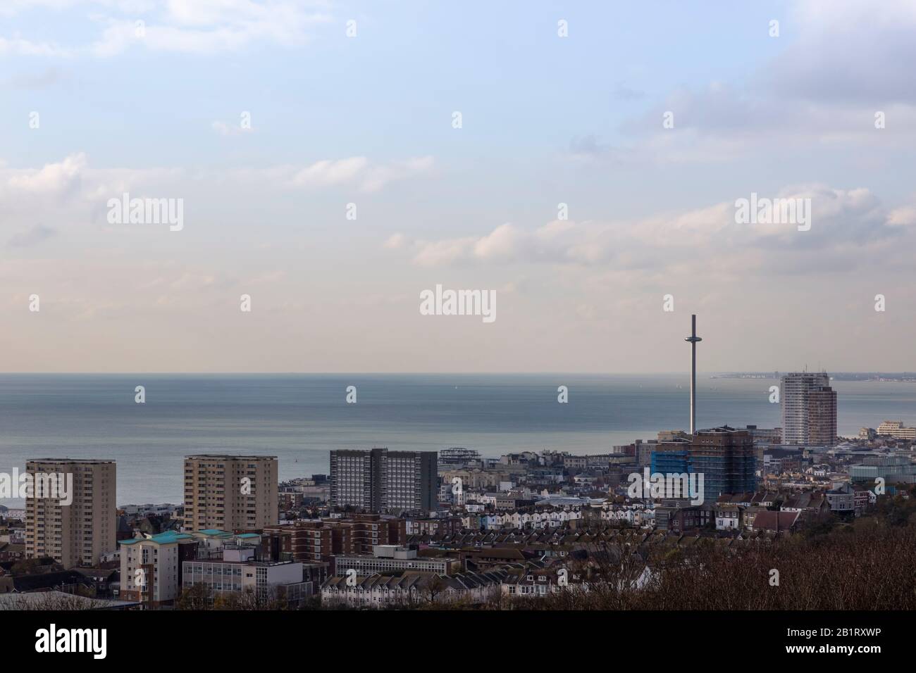 Blick auf Brighton Stockfoto