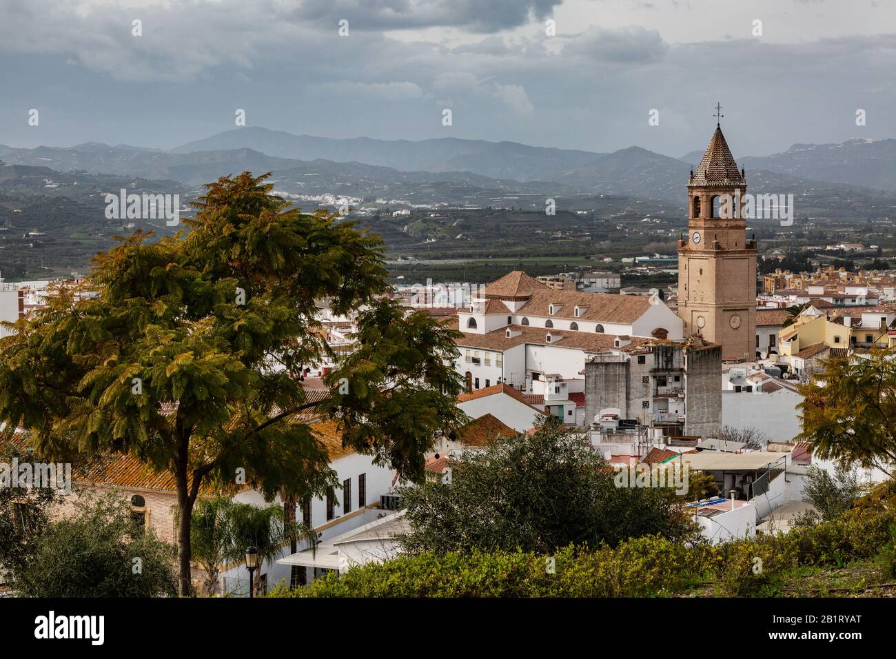 Kirche San Juan Bautista, Vélez-Málaga, Spanien Stockfoto
