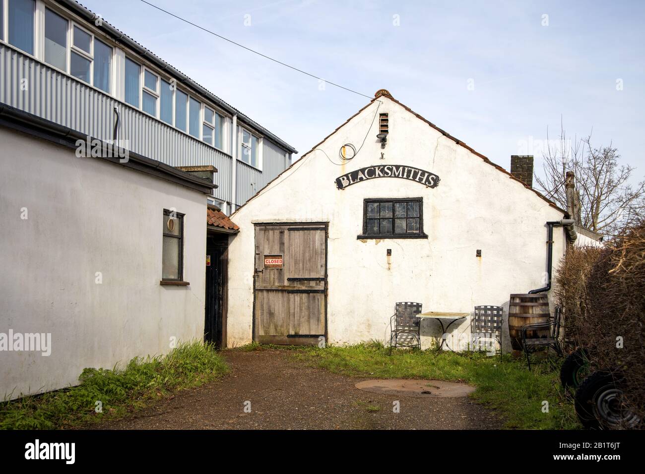 Schmiede in walton auf dem Hügel surrey Stockfoto