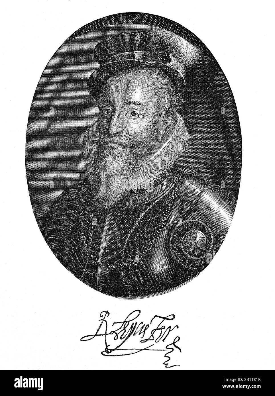 Robert Dudley, 1st Earl of Leicester, 24. Juni 1532 - 4. September 1588, war ein englischer Staatsmann/Robert Dudley, 1. Earl of Leicester, * 24. Juni 1532, † 4. September 1588 in Cornbury, Oxfordshire, war der wichtiste Favorit Elisabeths I, historisch, digital verbesserte Wiedergabe eines Originals aus dem 19. Jahrhundert / Digitale Produktion einer Originalanlage aus dem 19. Jahrhunderts Stockfoto