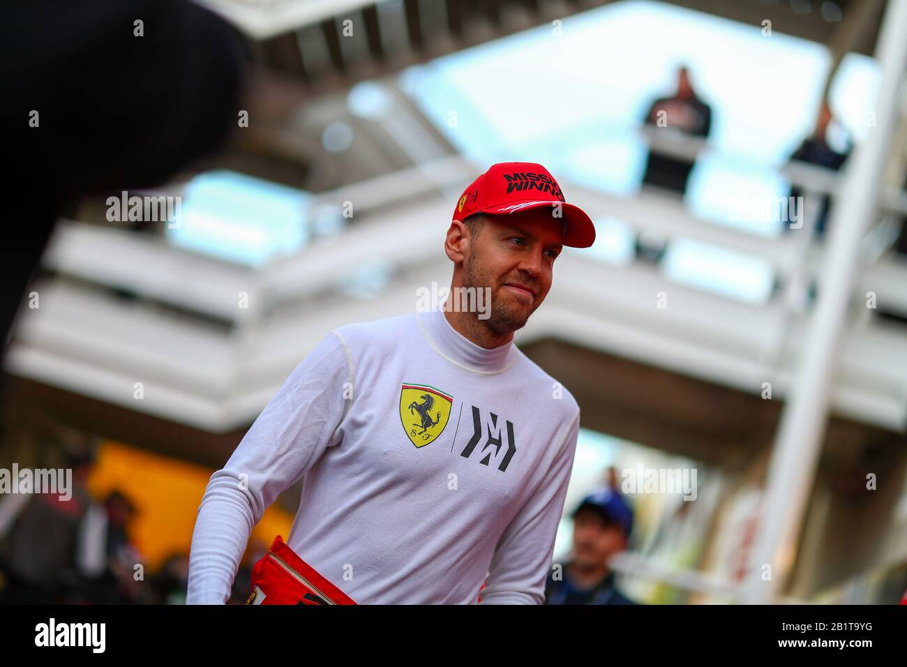 Barcellona (Spanien), Italien, 27. Februar 2020, sebastian vettel während Der Tests Vor der Saison 2020 - Formel-1-Meisterschaft - Credit: LPS/Alessio De Marco/Alamy Live News Stockfoto