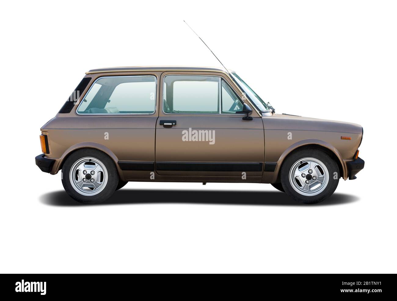 Kleiner italienischer Sportwagen Stockfoto