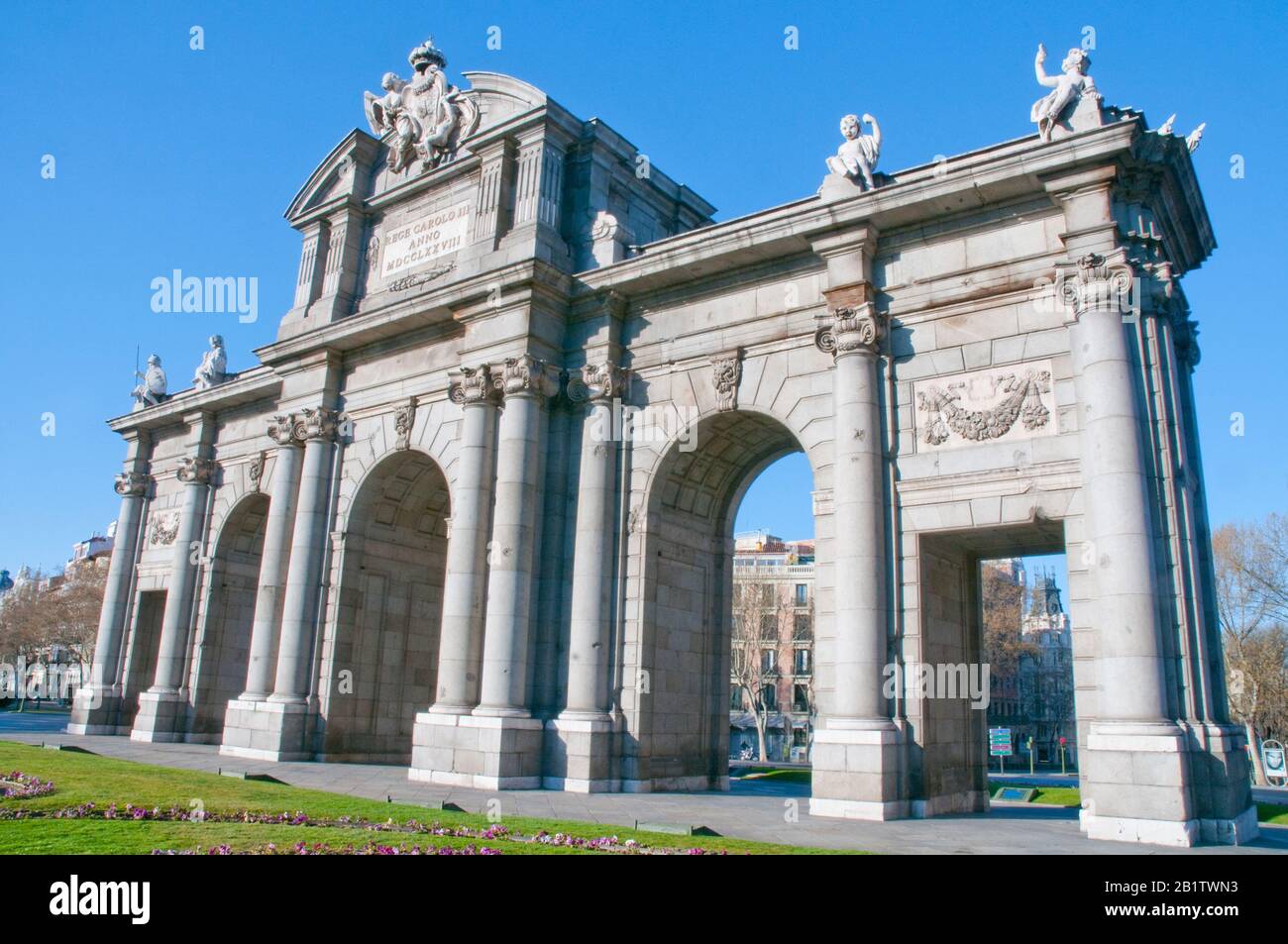 Alcalá. Madrid, Spanien. Stockfoto