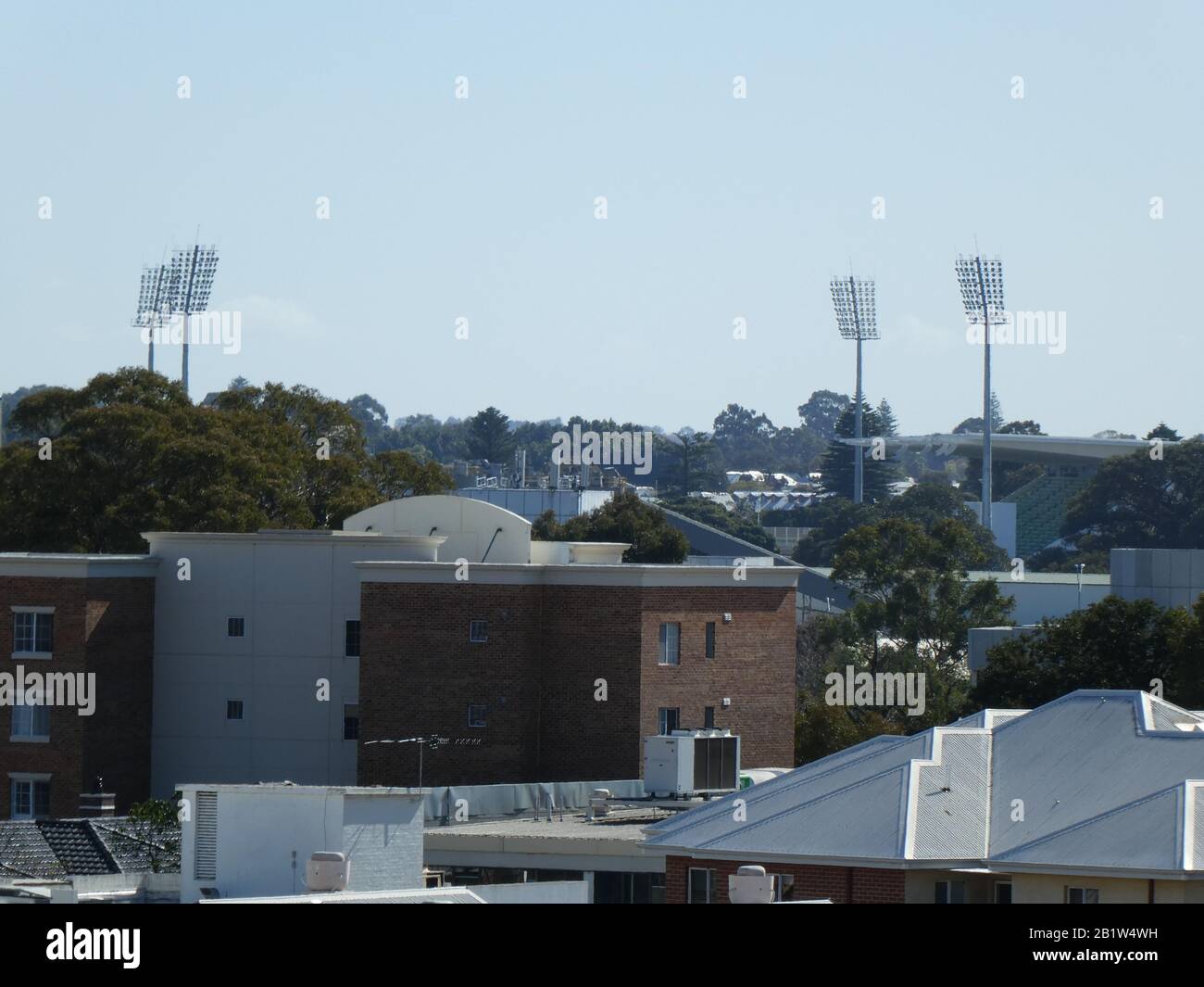 WACA Cricket Ground, Perth, Australien Stockfoto