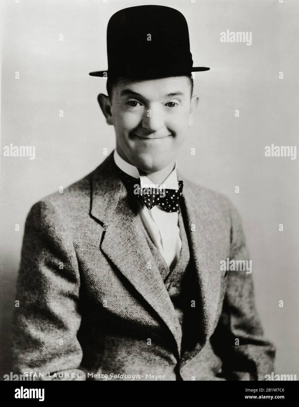 Stan Laurel, Aktenzeichen # 33962-332THA aus dem Jahr 1936 Stockfoto