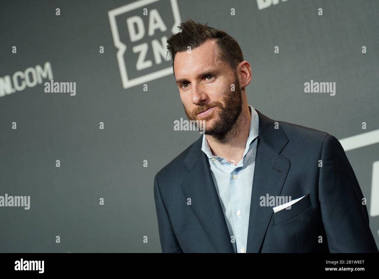 Madrid, Spanien. Februar 2020. Rudy Fernández besucht Dazn Anniversary Party, in Madrid, am Donnerstag, 27. Februar 2020 Credit: Cordon PRESS/Alamy Live News Stockfoto