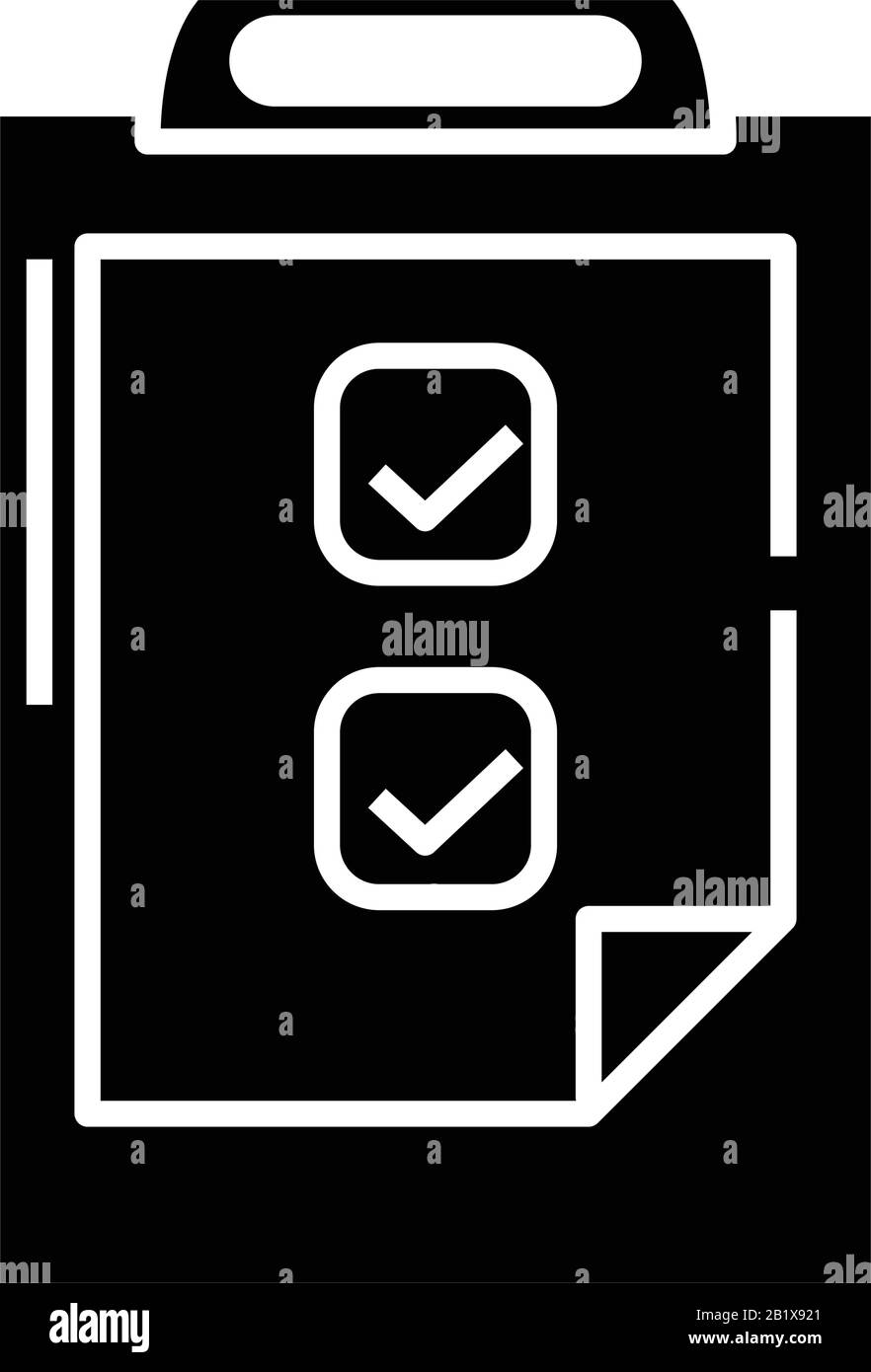 Clean Goals, schwarzes Symbol, Konzeptabbildung, Vektor-Flachsymbol, Glyph-Zeichen. Stock Vektor