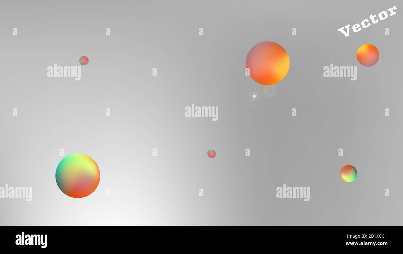 Einfarbige Illustration. Hintergrundtextur, Textur. Neue Weltraumfantasie. Weiß neutral. Gute neue Kosmos-Hintergründe. Bunt guter Backgroun Stock Vektor