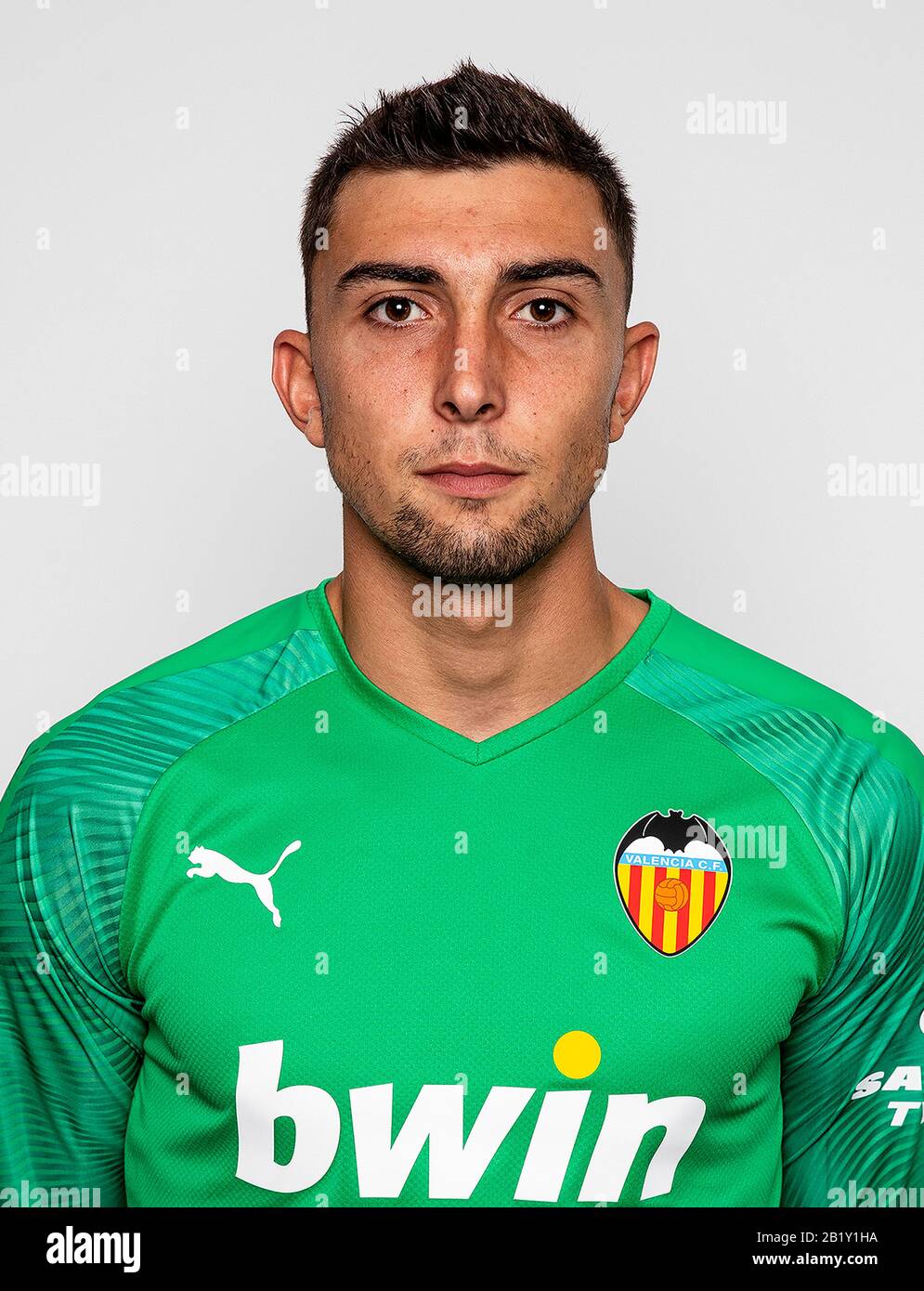 Fußball Spanien - La Liga Santander 2019-2020 / ( Valencia Club de Futbol ) - Cristian Rivero Sabater Stockfoto