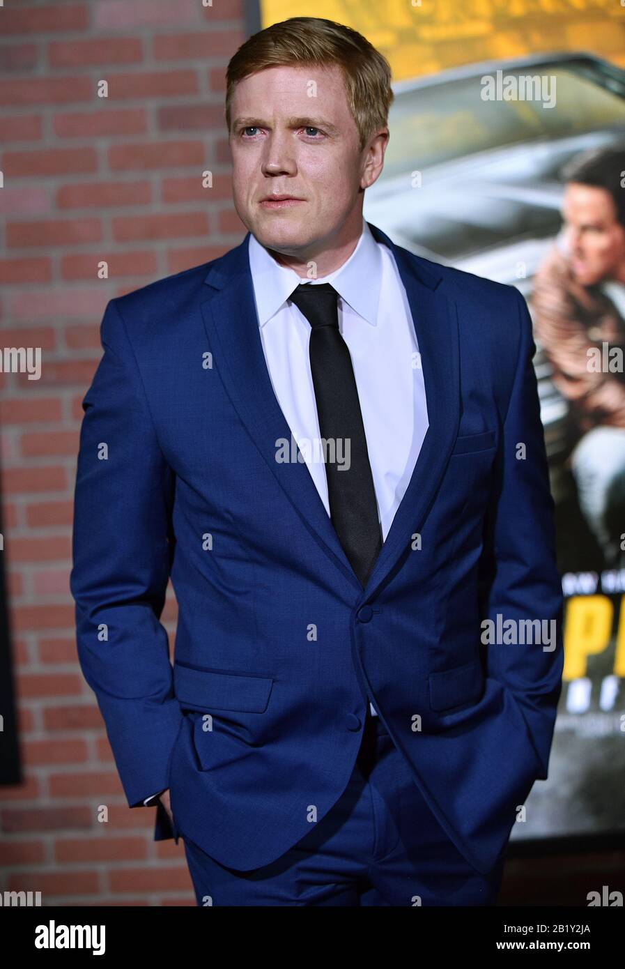 Los Angeles, Vereinigte Staaten. Februar 2020. Dustin Tucker kommt am Donnerstag, 27. Februar 2020, zur Weltpremiere des "Spenser Confidential" im Regency Village Theatre in Los Angeles, Kalifornien. Foto von Chris Chew/UPI Credit: UPI/Alamy Live News Stockfoto
