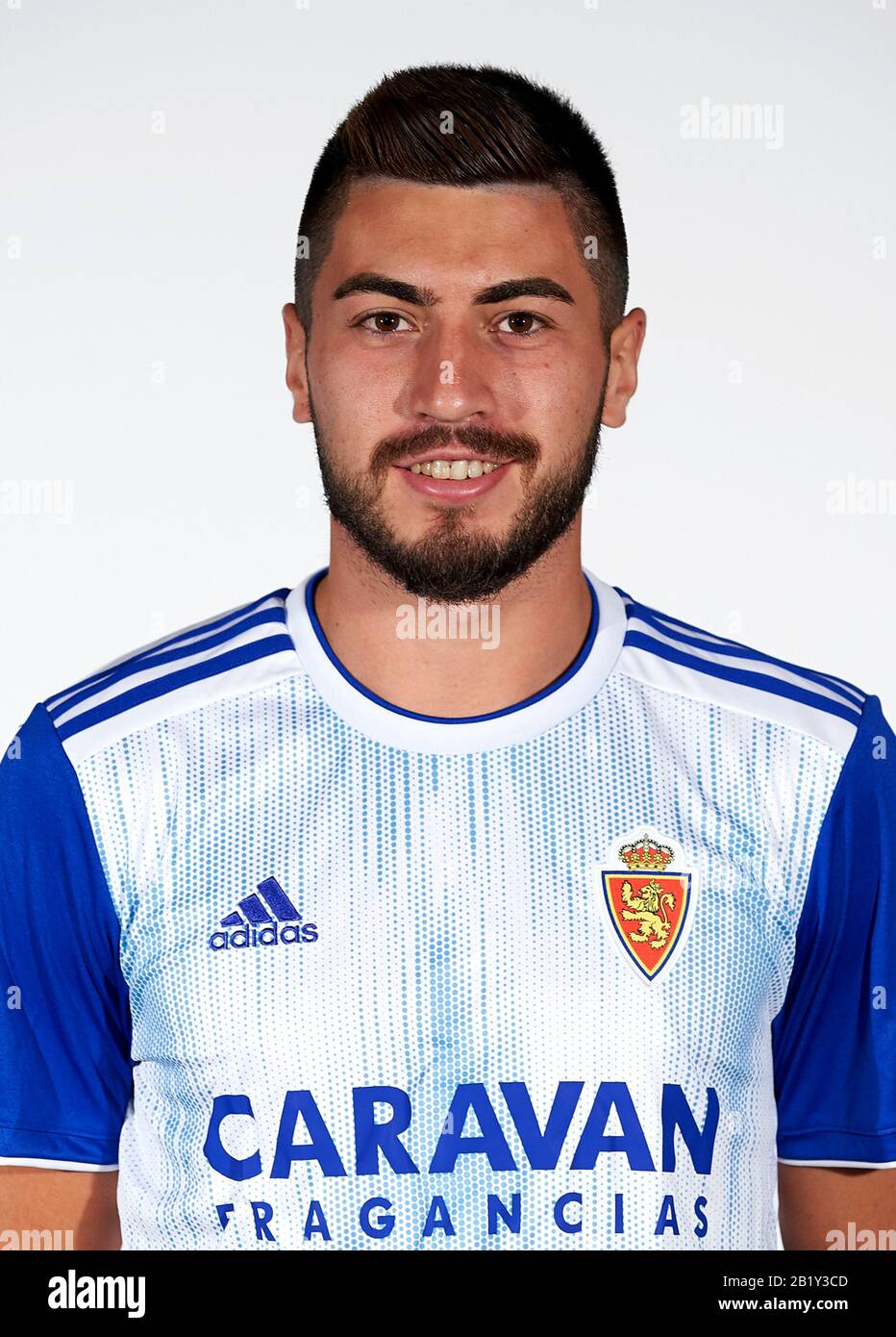Fußball Spanien B - La Liga SmartBank 2019-2020 / ( Real Zaragoza ) - Giorgi Papunaschwili Stockfoto