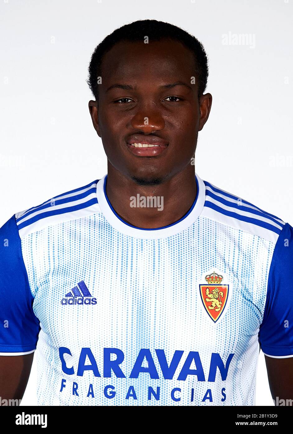 Fußball Spanien B - La Liga SmartBank 2019-2020 / ( Real Zaragoza ) - Raphael Dwamena Stockfoto