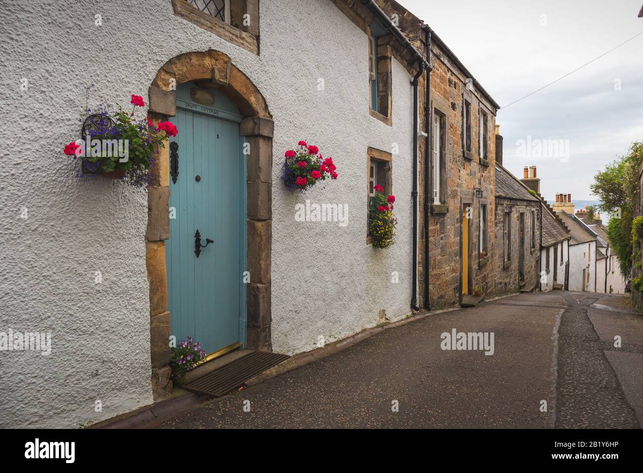 National Trust für Schottland Immobilie in Culross Fife Schottland wiederhergestellt Stockfoto