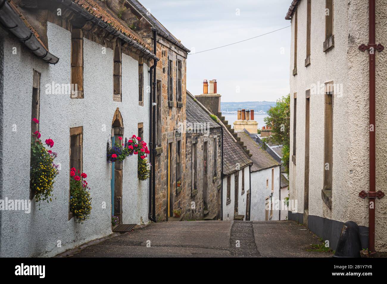 National Trust für Schottland Immobilie in Culross Fife Schottland wiederhergestellt Stockfoto