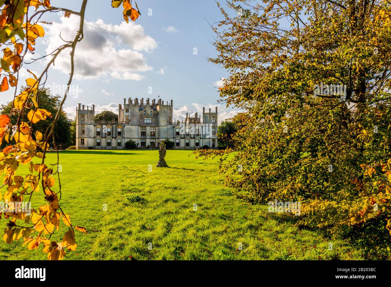 Sherborne 'New' Castle wurde 1594 von Sir Walter Raleigh, Sherborne, Dorset, England, Großbritannien erbaut Stockfoto