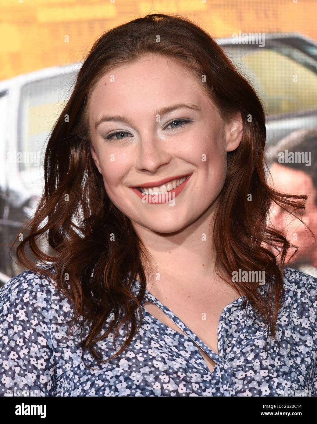 27. Februar 2020 - Westwood, Kalifornien - Mina Sundwall. Netflix ''Spenser Confidential'' Los Angeles Premiere im Regency Village Theatre. (Bild: © Billy Bennight/AdMedia über ZUMA Wire) Stockfoto
