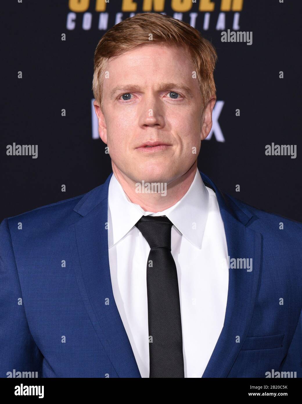 27. Februar 2020 - Westwood, Kalifornien - Dustin Tucker. Netflix ''Spenser Confidential'' Los Angeles Premiere im Regency Village Theatre. (Bild: © Billy Bennight/AdMedia über ZUMA Wire) Stockfoto