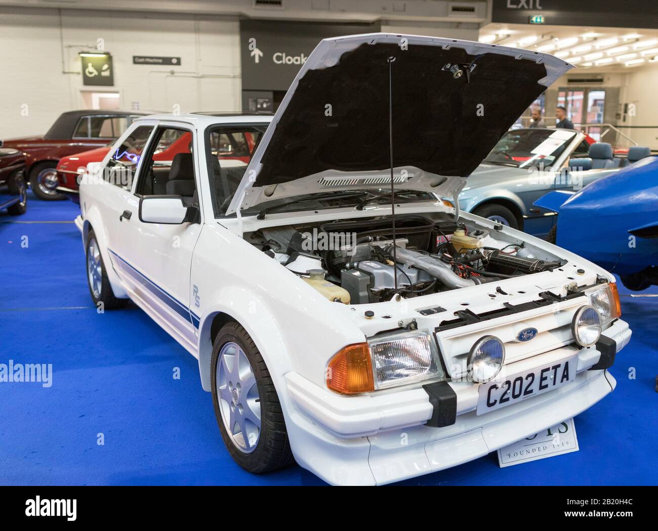 Ford RS Turbo Auf Der Classic Car Show London 2020 Stockfoto