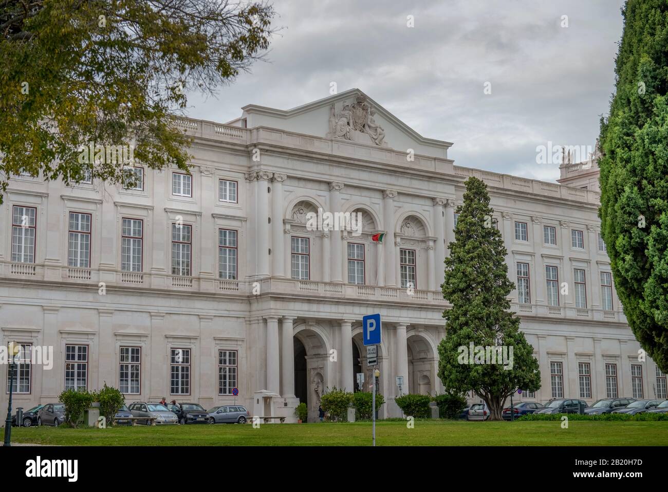 Palácio Nacional da Ajuda, Belem, Lissabon, Portugal Stockfoto