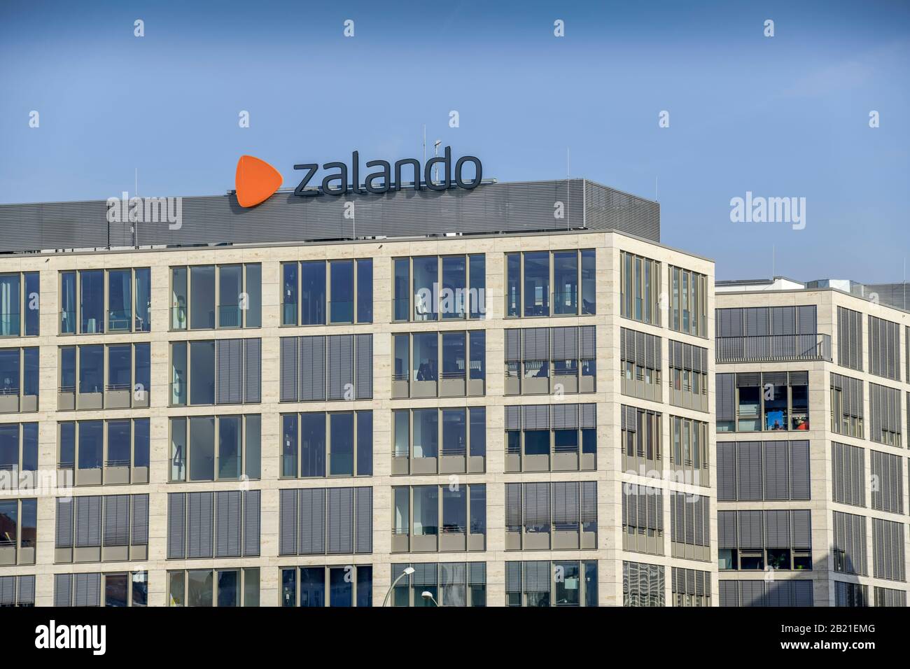 Zalando, Muehlenstrasse, Friedrichshain, Berlin, Deutschland Stockfoto