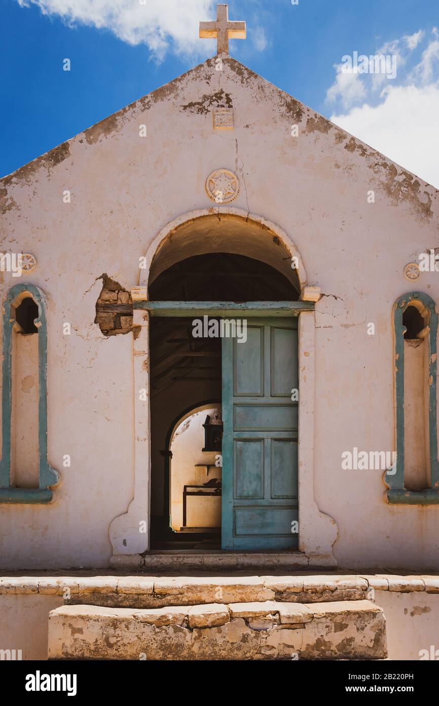 Kirche von Nossa senhora in Boa Vista, Kap Verde Stockfoto