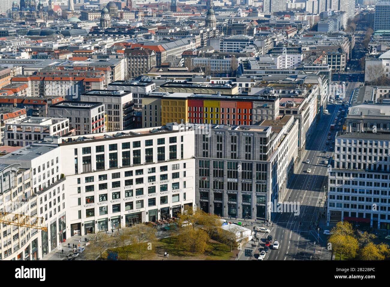 Leipziger Platz, Mitte, Berlin, Deutschland Stockfoto