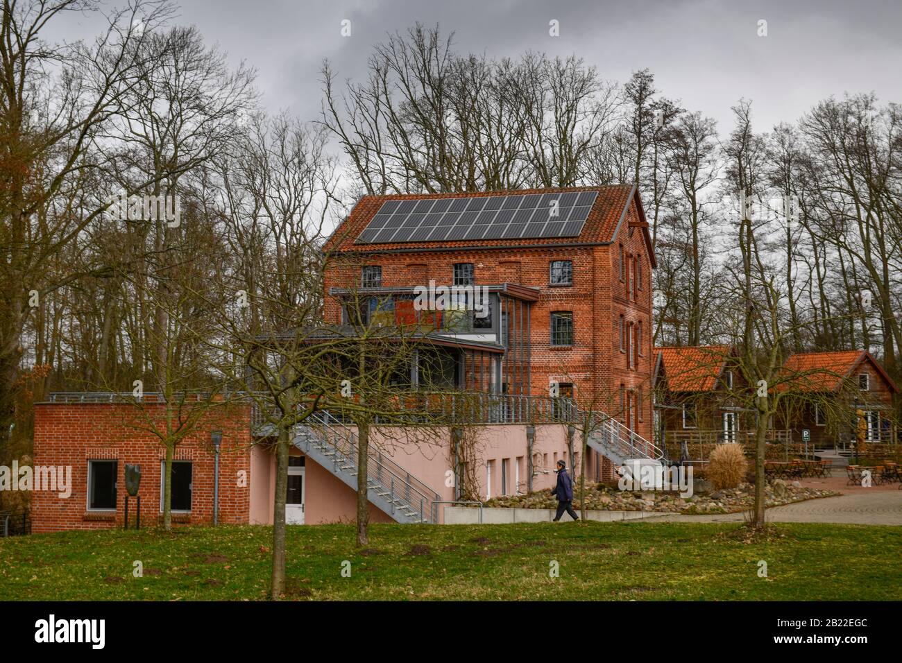 Woltersburger Mühle, Uelzen, Niedersachsen, Deutschland Stockfoto