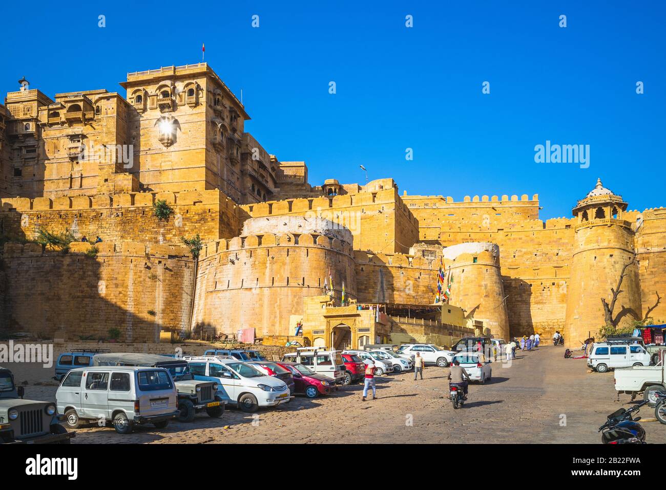 Jaisalmer Fort in rajasthan, indien Stockfoto
