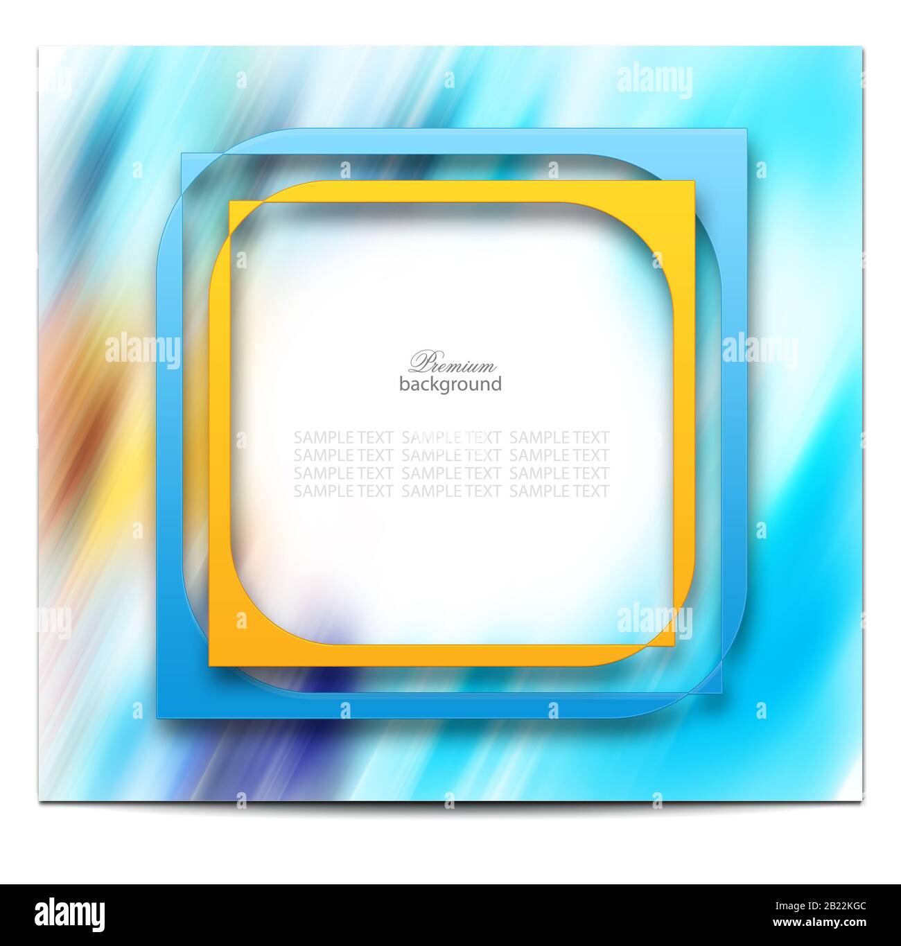Elegante Scrapbooking-Designseite für kreative Arbeit Stockfoto