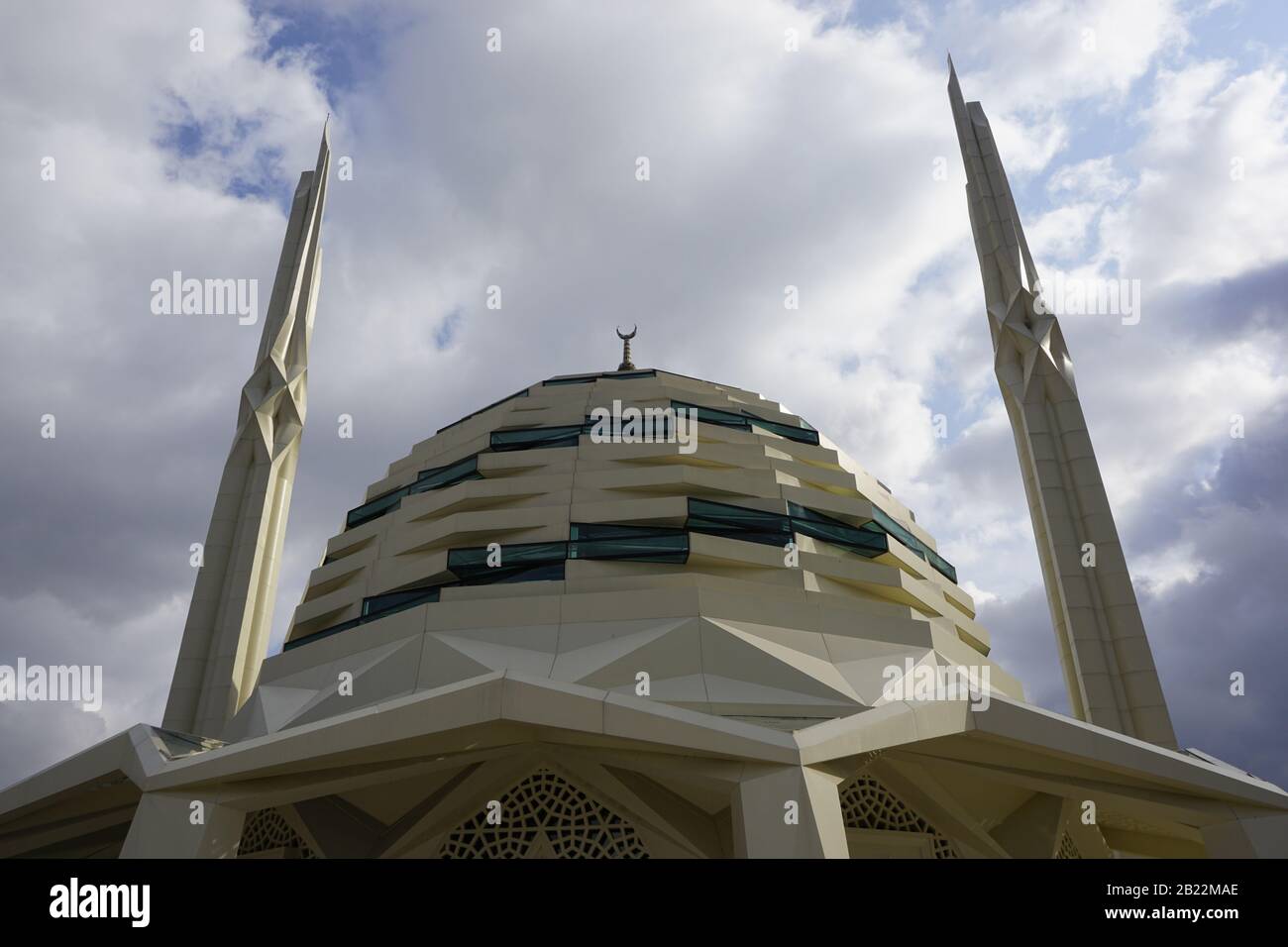 Marmara-Moschee in Istanbul (moderne Architektur) Stockfoto