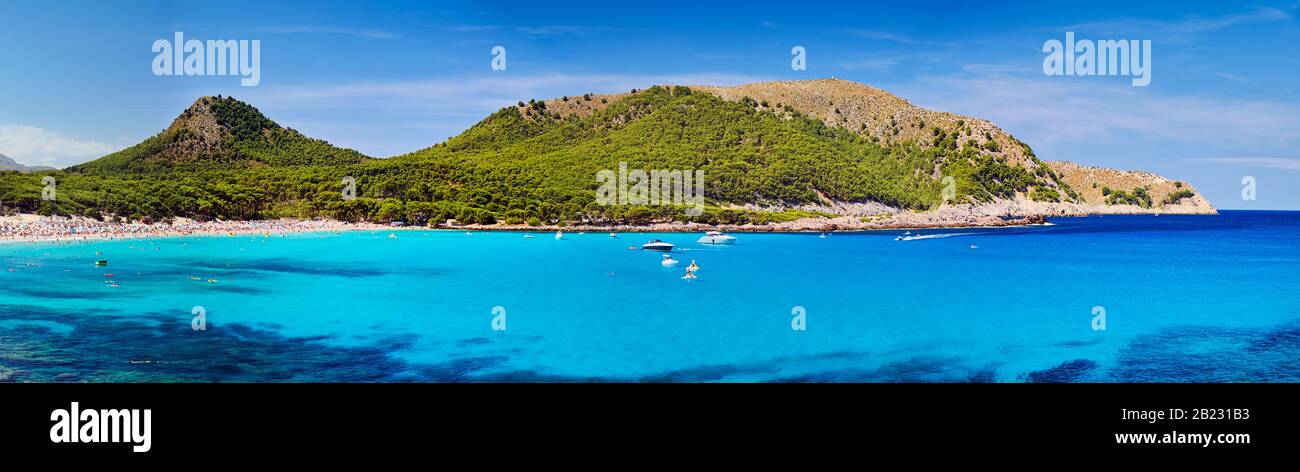 Das atemberaubende Meer der Insel Mallorca. Balearen. Spanien Stockfoto