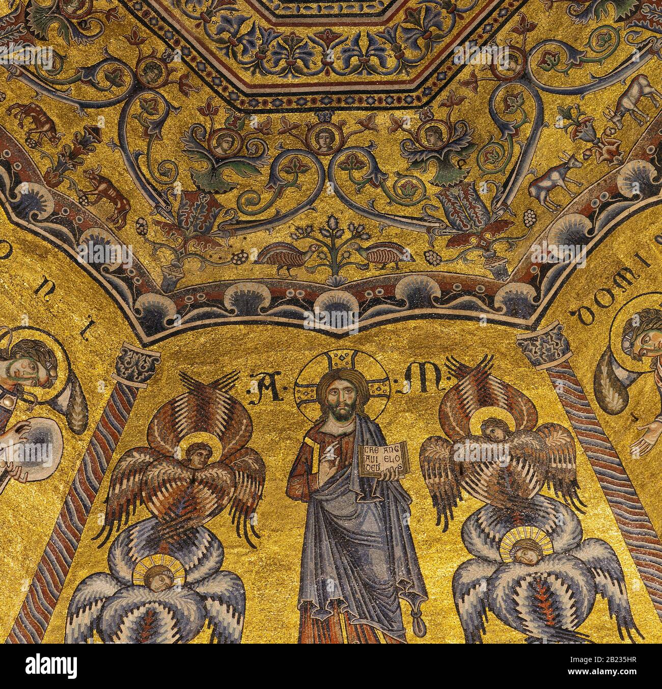 Detail des Baptisteriums des heiligen Johannes (Battistero di San Giovanni), Florenz, Toskana. Italien Stockfoto