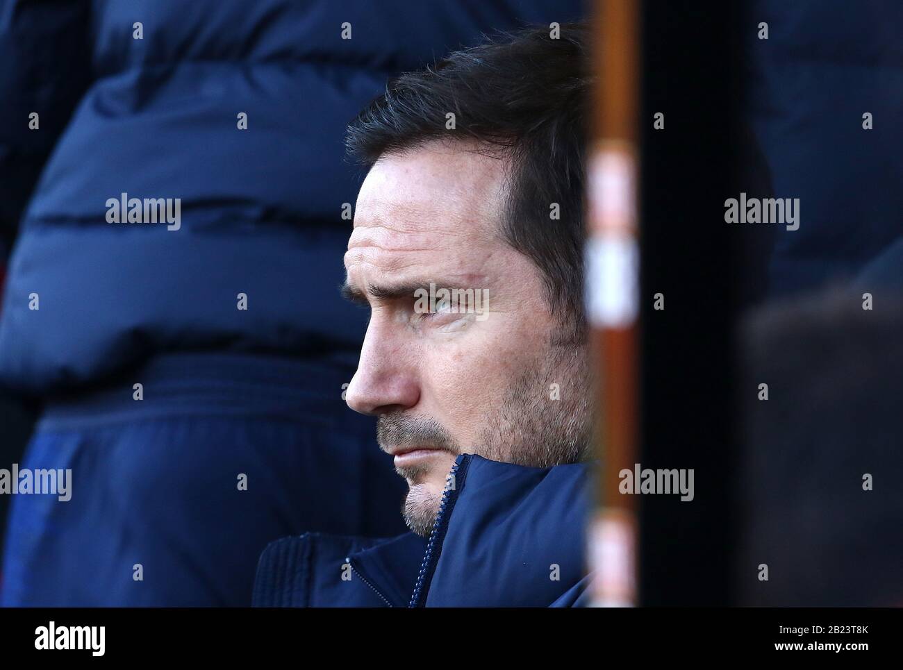 Chelsea-Manager Frank Lampard vor dem Premier-League-Spiel im Vitality Stadium, Bournemouth. Stockfoto