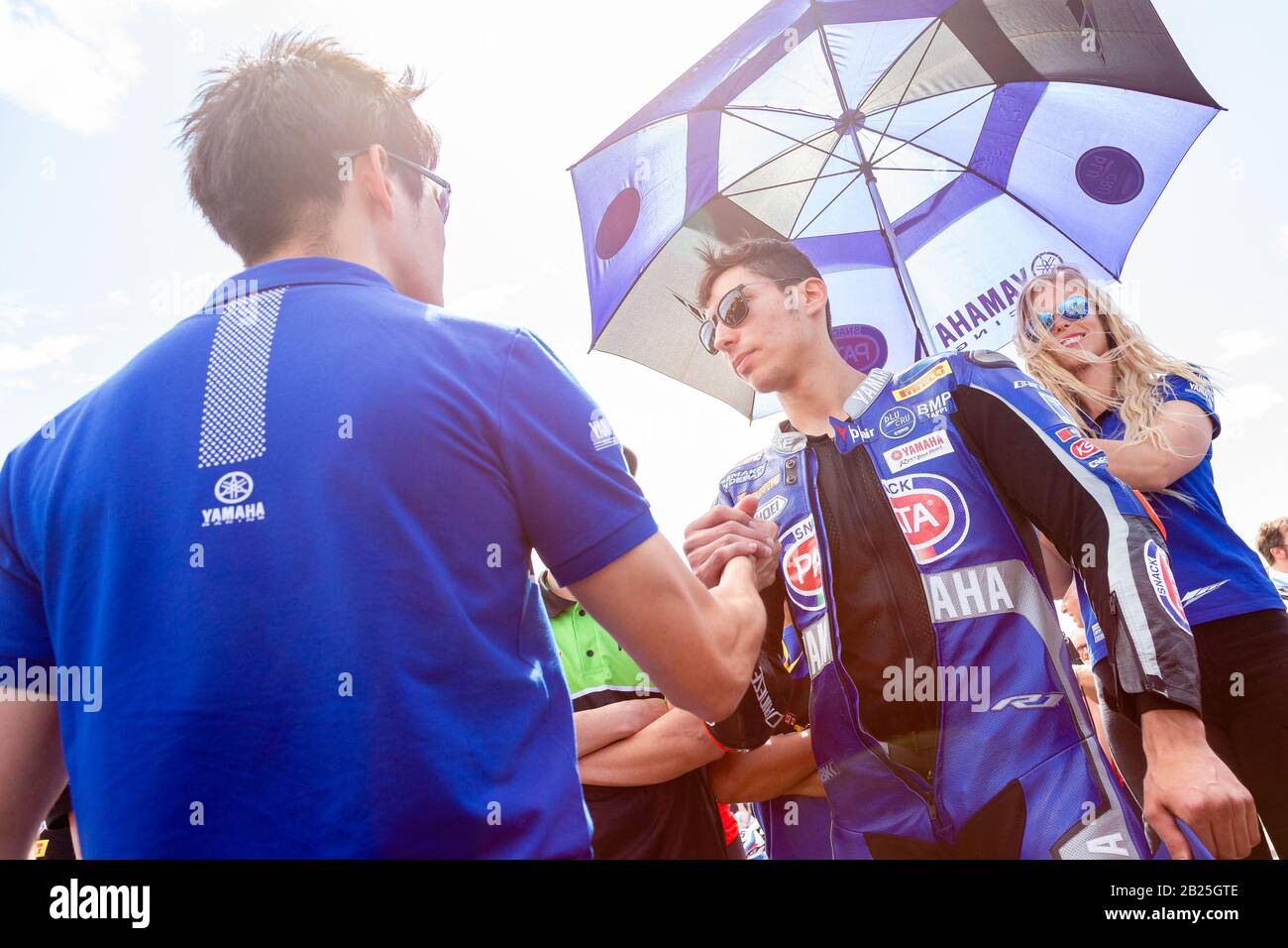 Melbourne, Australien, 1. März 2020. PATA YAMAHA WorldSBK offizieller Teamfahrer Toprak Razgatlioglu (54) während der Motul FIM Superbike-Weltmeisterschaft, Phillip Island Circuit, Australien. Credit: Dave Hewison/Alamy Live News Stockfoto