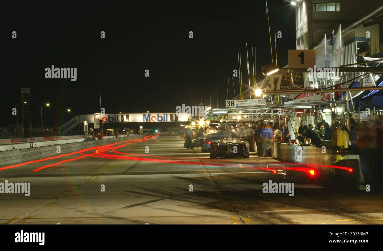 2003 Sebring 12-Stunden-Rennen Stockfoto