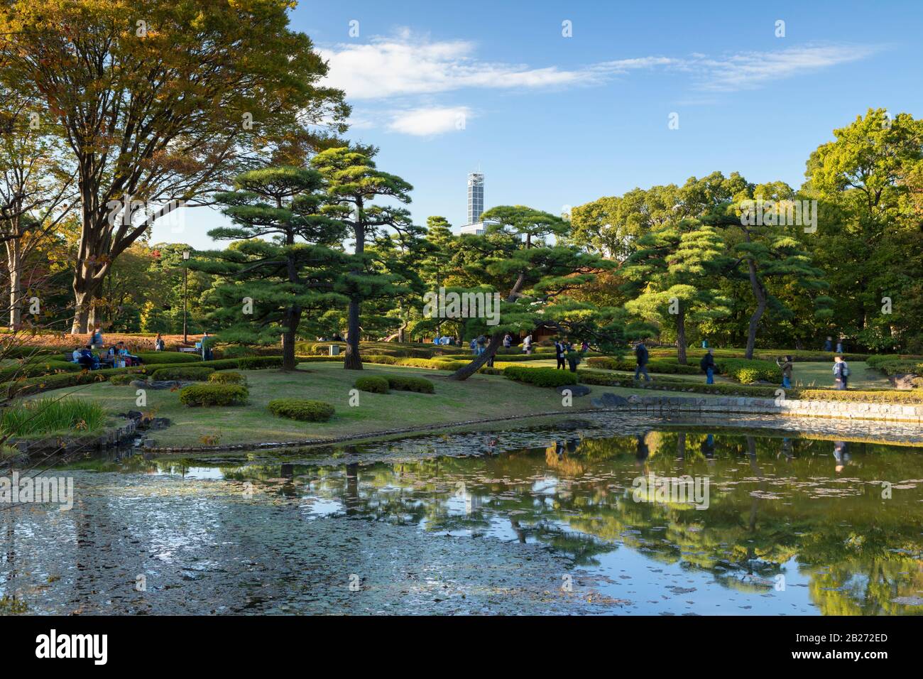 Imperial Palace Ostgarten, Tokyo, Japan Stockfoto