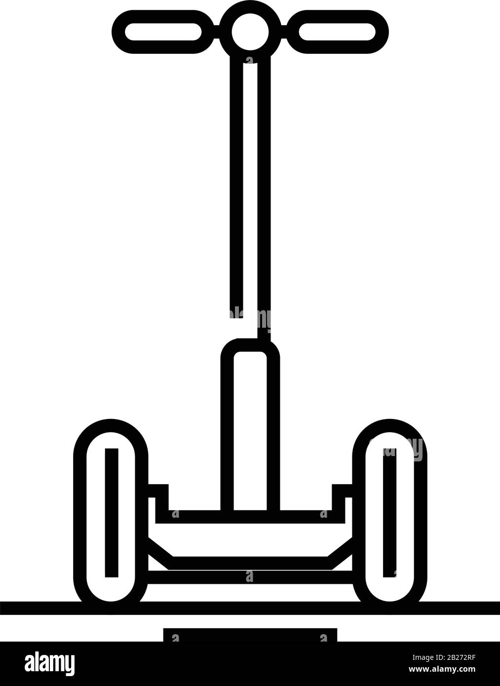 Roller Line Icon, Concept Sign, Outline Vector Illustration, Linear Symbol. Stock Vektor