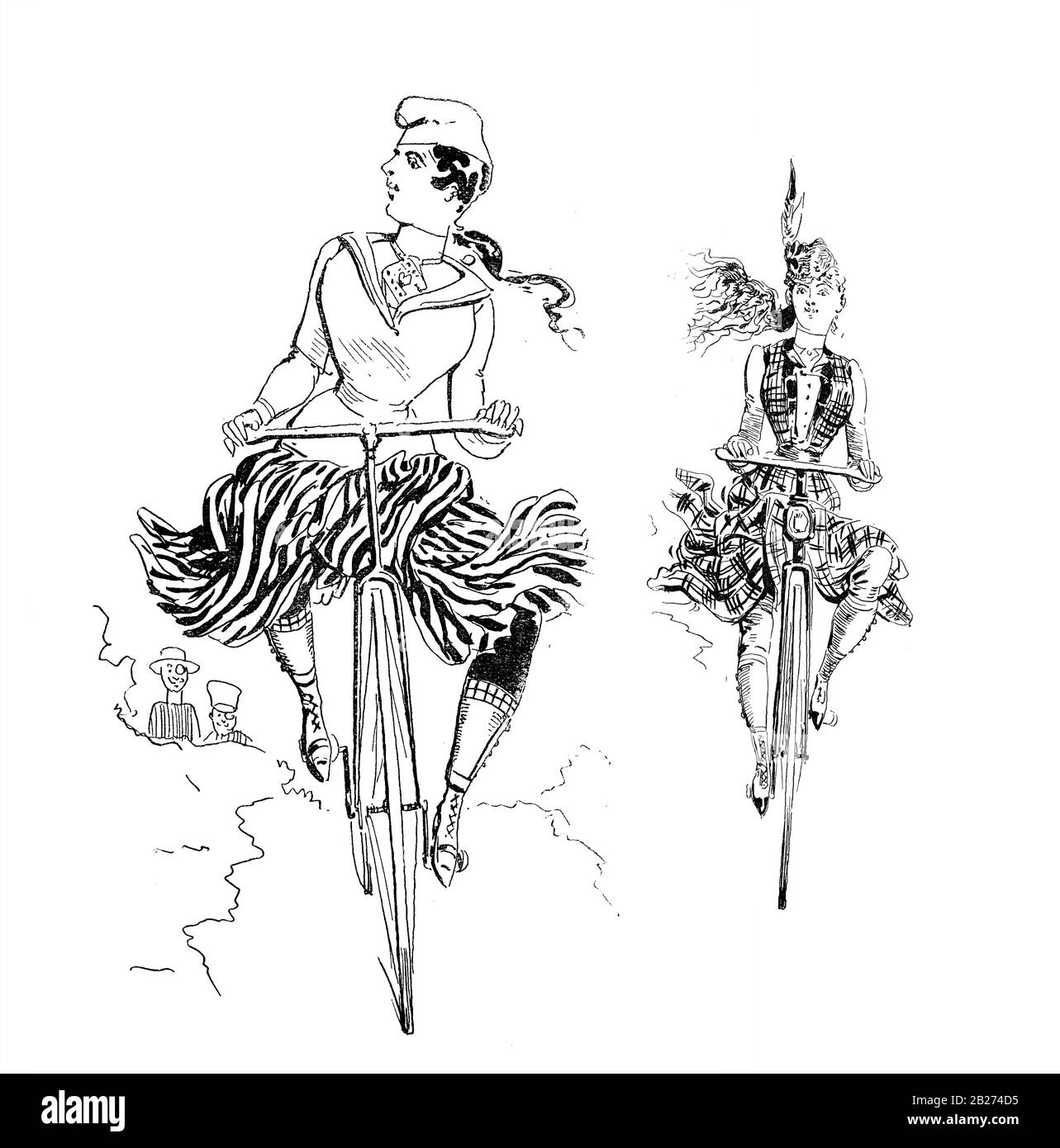 Mädchen mit röcken SchwarzweißStockfotos und bilder Alamy