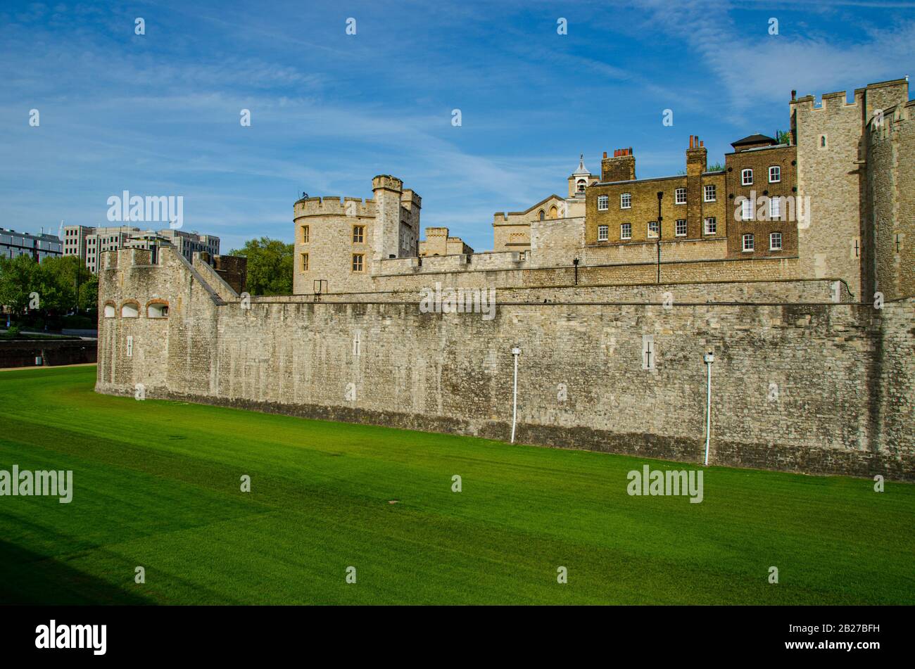 Popular Palace in London, Großbritannien. Stockfoto