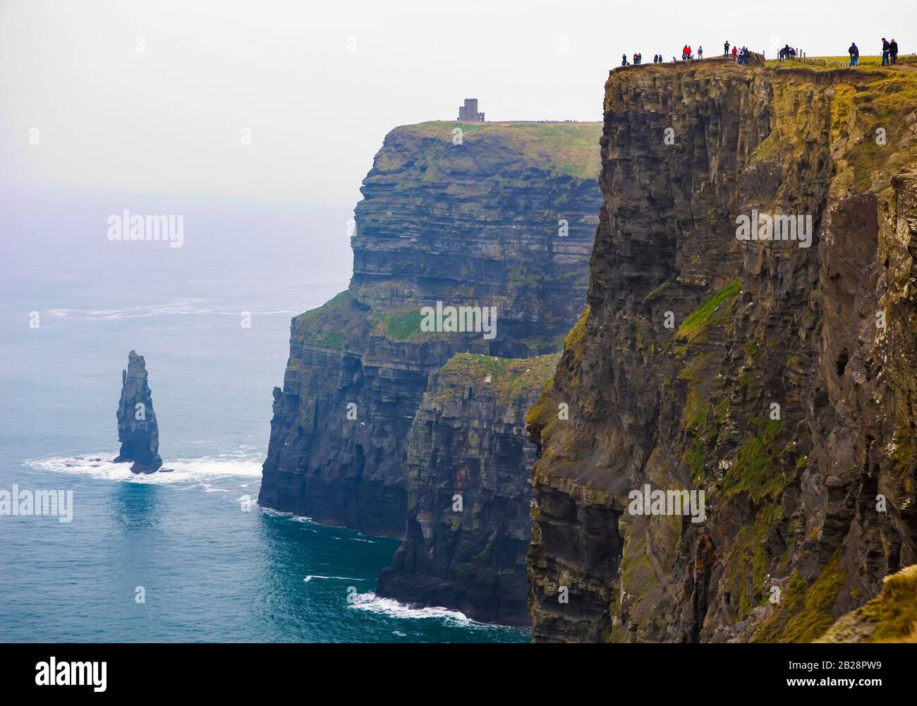 Klippen von Moher, South West Coast, County Clare, Republik Irland Stockfoto